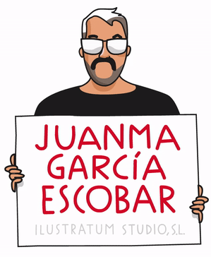 Juanma García Escobar Il.lustració & Animació 2D Illustration & 2D Animation | Barcelona (Spain) | 656 30 09 09 Email: info@juanma.es | Skype: juanmagarcia30
Darrera actualització 27.09.2023 ILUSTRATUM STUDIO, S.L. | JUAN MANUEL GARCÍA ESCOBAR juanma.es | juanmagarcia.net | juanmagarcia.cat | ilustrador.eu | mascotaspublicitarias.eu | ilustratum.com | IL.LUSTRATOR | IL.LUSTRACIÓ